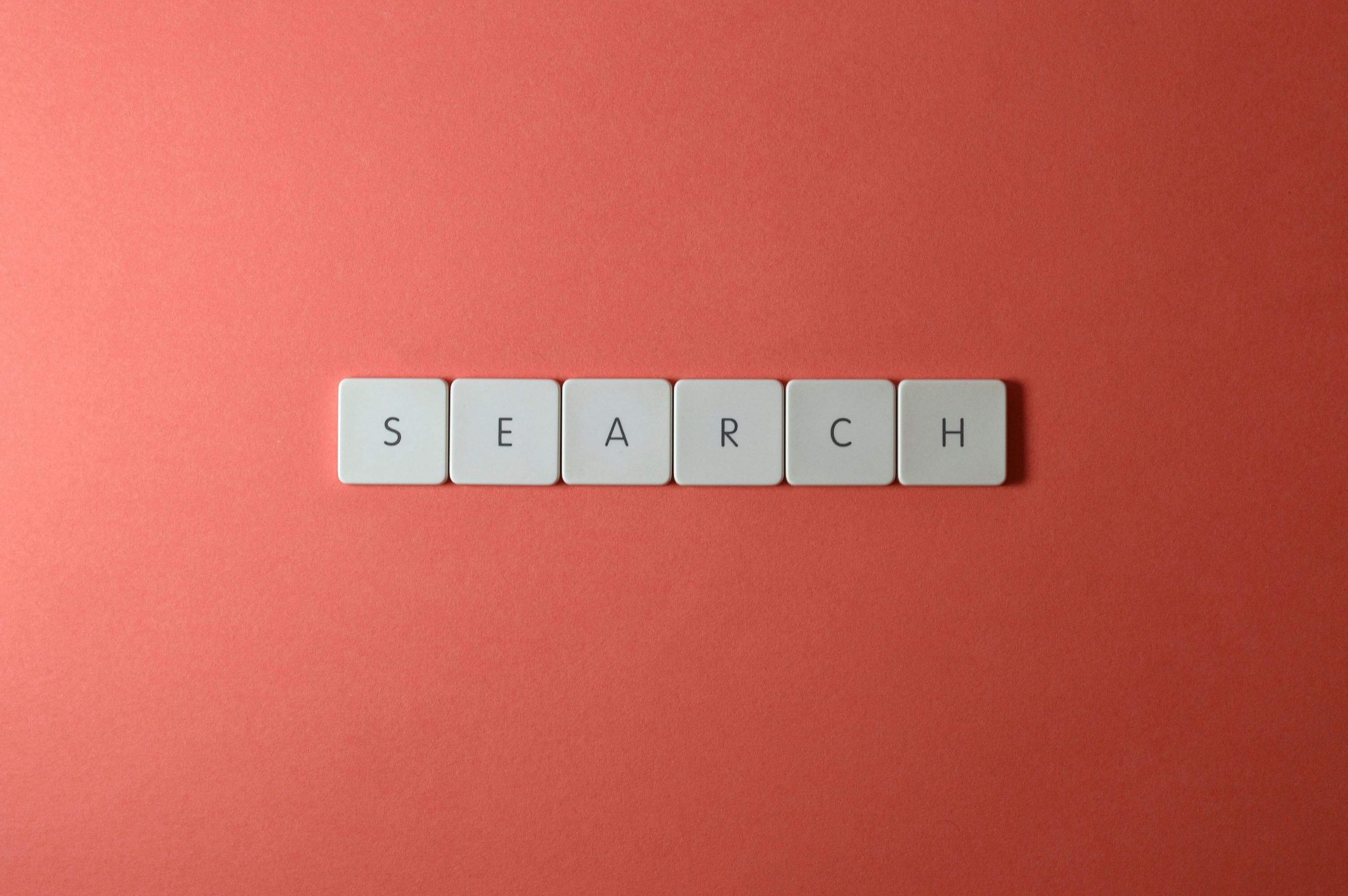 Keyboard keys that spell out "Search" to show the link with alt text and search engines. Keyboard keys that spell out "Search" to show the link with alt text and search engines.