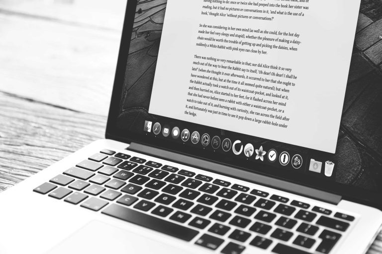 image of someone writing a great ebook