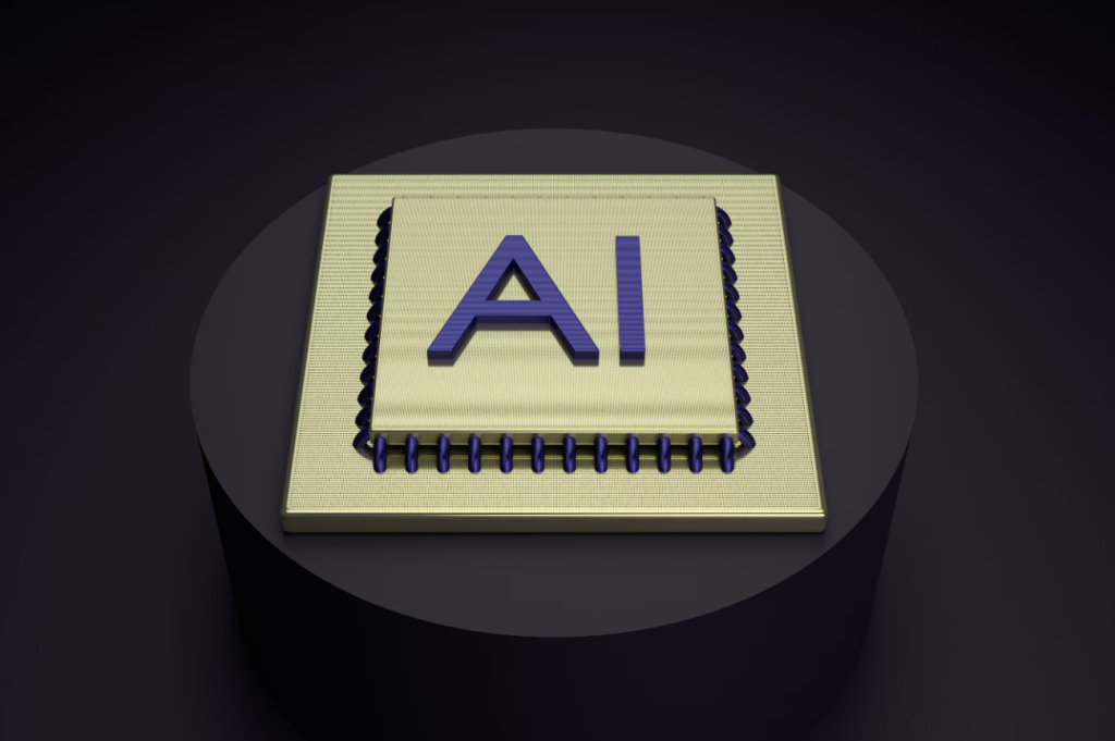 will AI replace copywriters? Screenshot of a keyboard key that has the letters "A" and "I" on it.