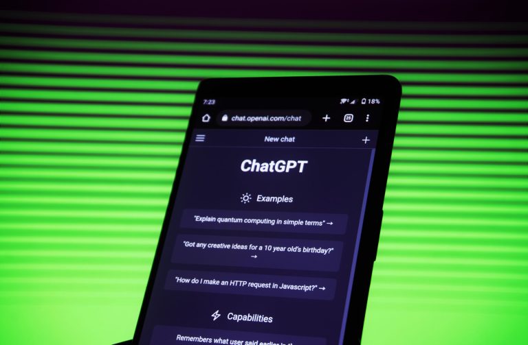 Chat GPT on cell phone