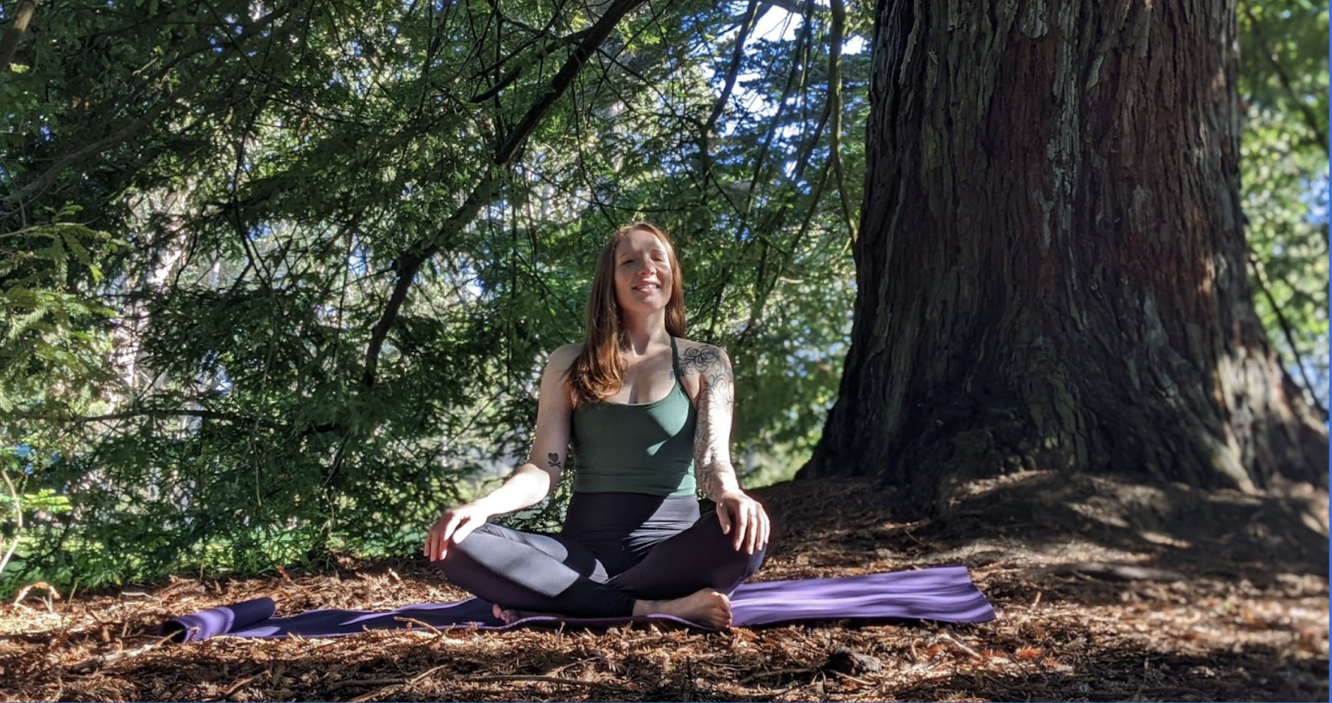 Lindsay Dilworth happy place outside in nature