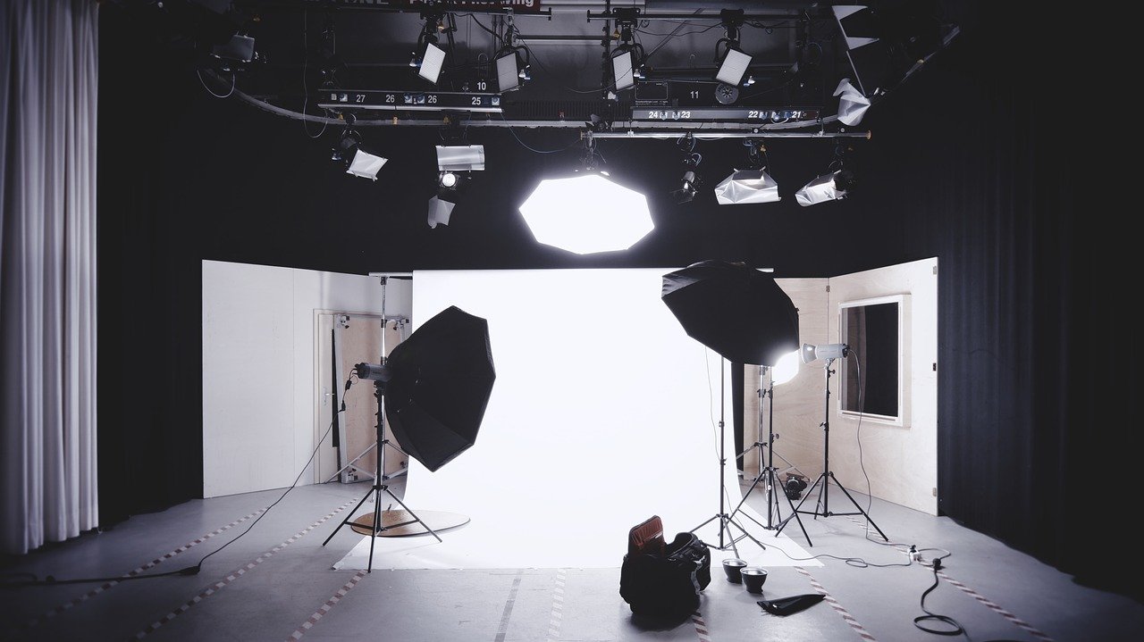 Spotlight in a studio | Wordsmithie Series